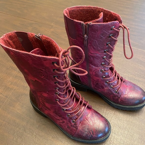 Heavenly Feet UK 🇬🇧 Vegan Friendly Combat Boots - Picture 4 of 9